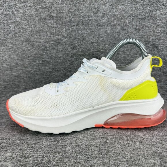 ✅Charly Vermilion Sneakers Women's Sz 7 Running Shoes White Orange Green *STAIN - Picture 12 of 12